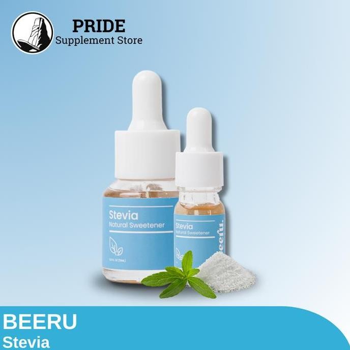 

Baru BEERU Stevia Tetes 5ml/15ml - Pemanis Alami Bebas Gula Aman Diabetes