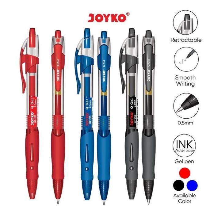 

(Dapat 1 Pak) Pulpen Bolpen Bolpoint Joyko Gp-265