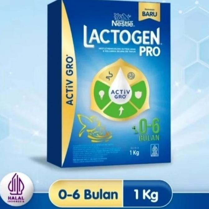 

Promo Lactogen Pro Tahap 1, Susu Formula Anak Umur, 0-6 Bulan, Ukuran : 1 Kg