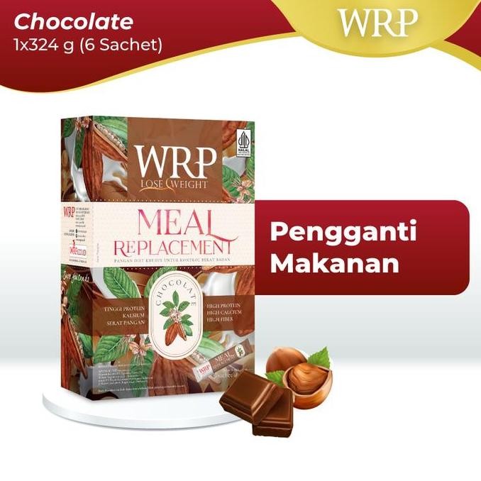 

Grosir Wrp Meal Replacement Chocolate 324G - Pengganti Makan