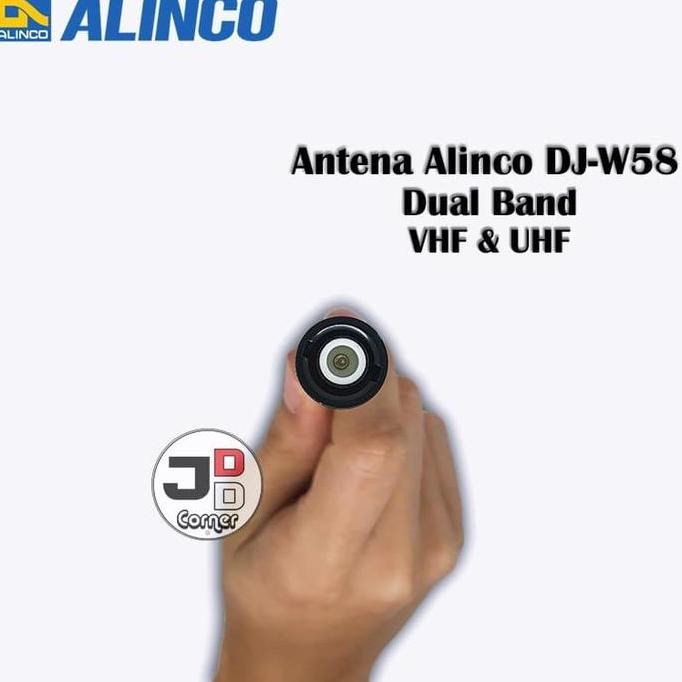 Grosir Antena Ht Alinco Dj-W58 Dual Band Vhf & Uhf Ori Baru Djw58 Dj W58