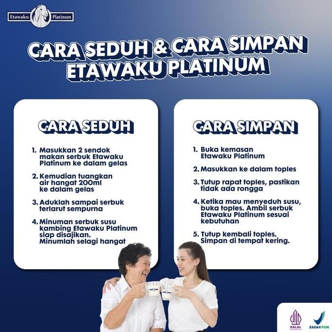

Murah Etawaku Platinum | Paket 3 Box Susu Bubuk Kambing Etawaku Platinum Bpom Dairy Milk
