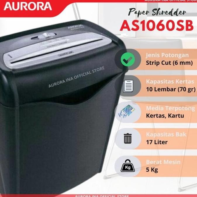 Aurora As 1060 Sb Paper Shredder