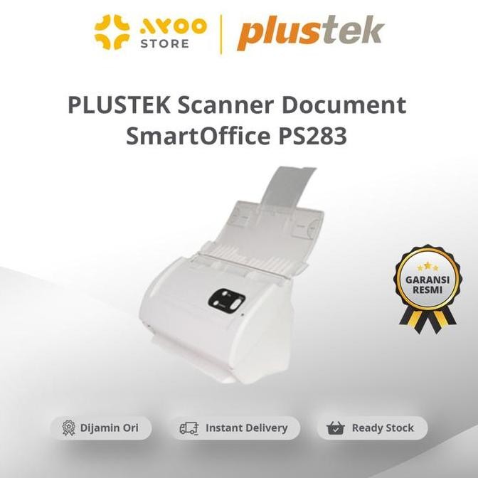 Murah Plustek Scanner Document Smartoffice Ps283