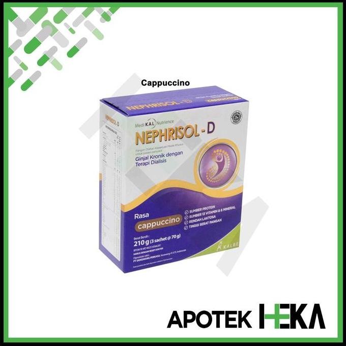 

Sale Nephrisol-D Vanila 231 Gram - Susu Pasien Ginjal Dialisis