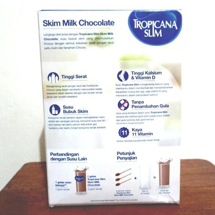 

Grosir Tropicana Slim Skim Chocolate 500Gr
