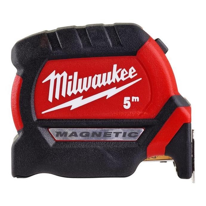 Milwaukee 4932464599 Premium Magnetic 5M Measure Meteran