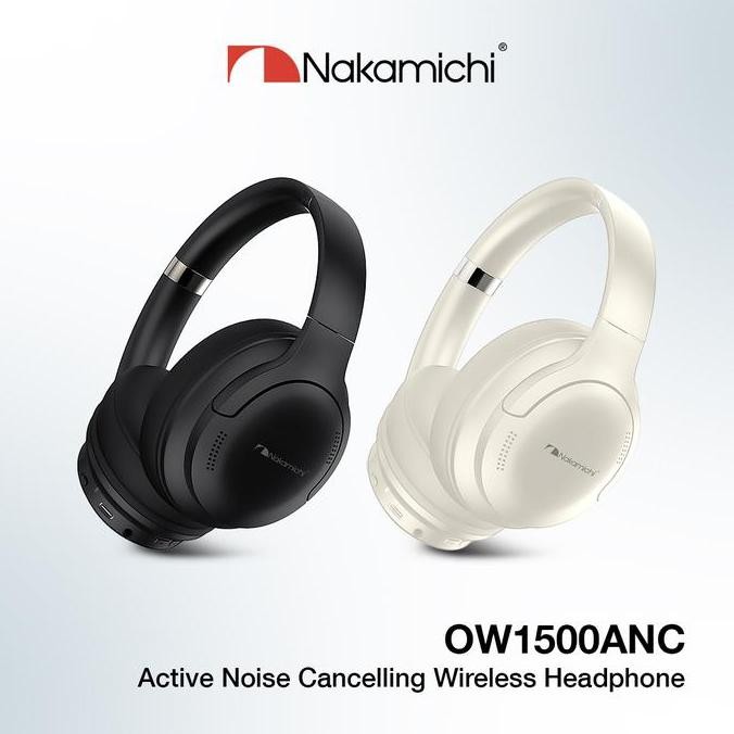 Nakamichi OW1500ANC Active Noise Cancelling Wireless Headphone ANC HD