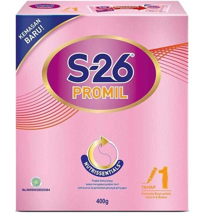

Grosir S-26 Promil 400Gr - Tahap 1