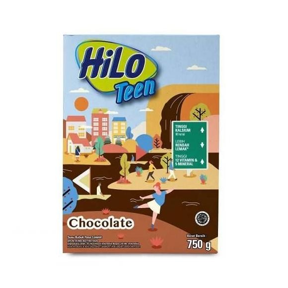 

Grosir Hi-Lo Teen Cokelat 750 Gr - Susu