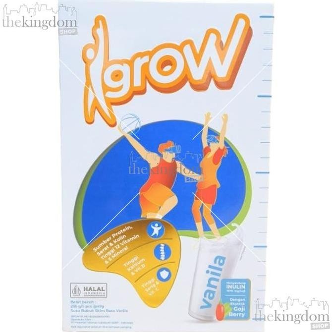 

Grosir Igrow Susu Bubuk Skim Milk Minuman Pertumbuhan Rendah Lemak Tumbuh Kembang Cokelat Karamel Vanila Dairy