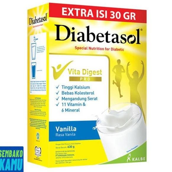 

Promo Diabetasol Vanilla Box 600 Gr