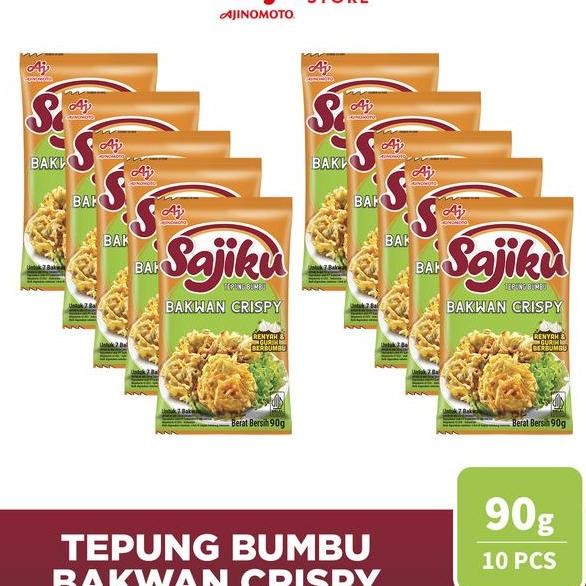 

Sajiku Tepung Bumbu Baan Crispy 90G 10 Pcs