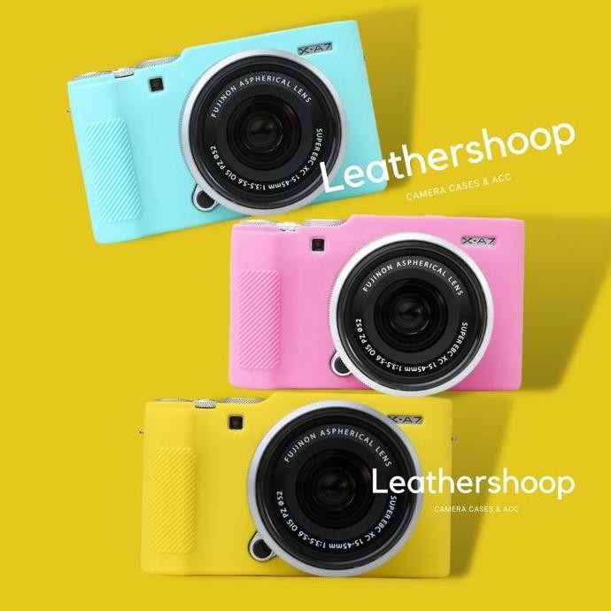 TERBARU SOFTCASE KAMERA FUJIFILM XA7 BODY PROTECTOR PELINDUNG KAMERA MIRRORLESS