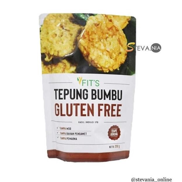 

Fits Tepung Bumbu Gluten Free Tempe Goreng Crispy 250Gr