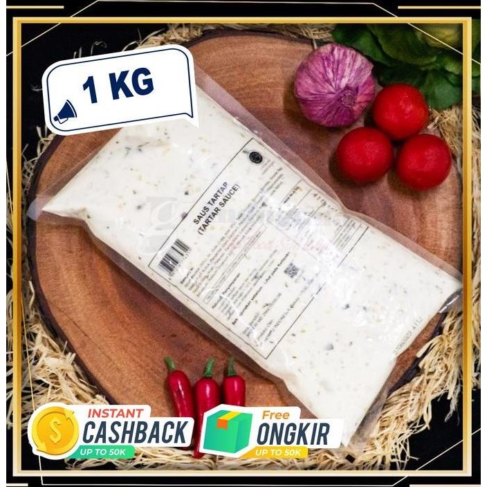 

Tersedia Kewpie Tartar Sauce 1 Kg Saus Mayonnaise Salad Dressing Halal