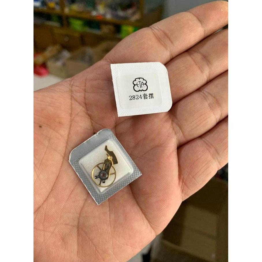 Per Rambut Balance Wheel Jam Tangan Cal Eta 2824 2834 2836 Original