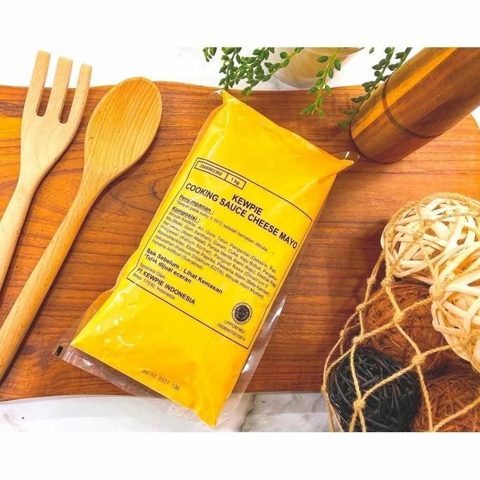 

Tersedia Kewpie Cooking Sauce Cheese Mayo 1kg - Saus Keju Mayo Pack Standard
