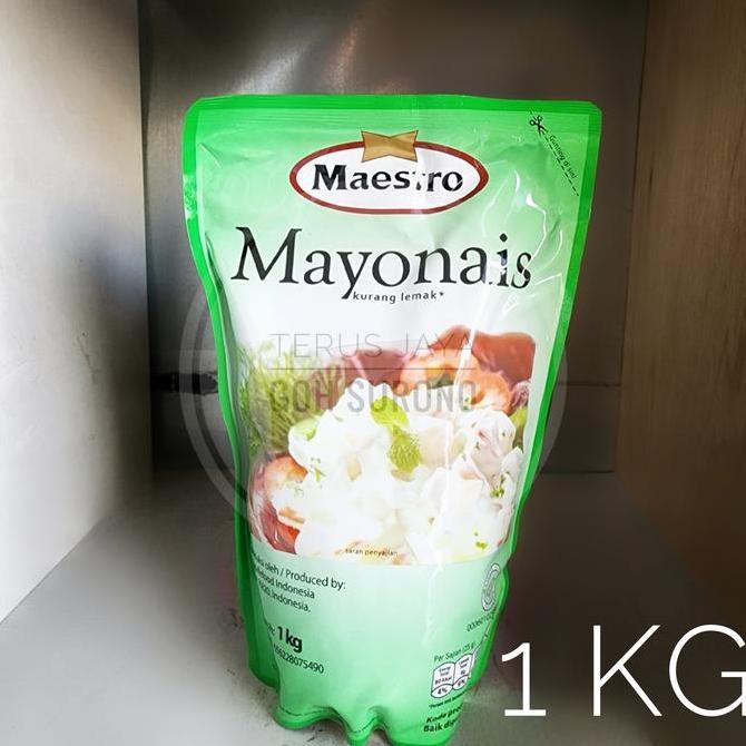 

Tersedia Maestro Mayonnaise 1kg - Saus Mayones Premium