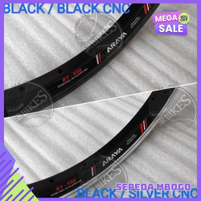 VELG RIMS 16 X 1 3/8  16 349  16+ SEPEDA LIPAT MINION. 28H DOUBLE WALL. ARAYA BT-550 DIJAMIN GRATIS 