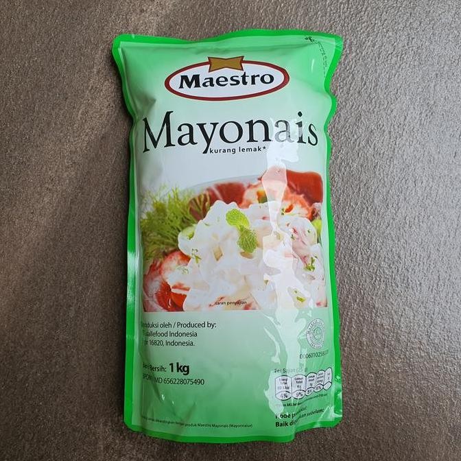 

Tersedia MAESTRO LIGHT MAYONNAISE (pouch 1kg)