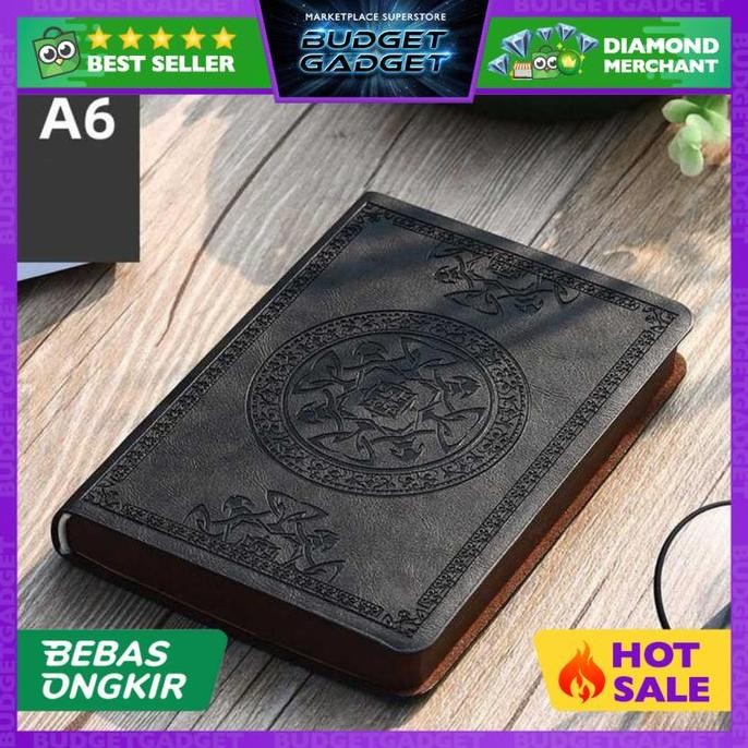 

Tersedia Buku Catatan Jurnal Vintage Pattern Cover PU Leather A6