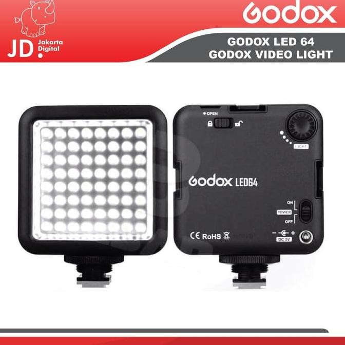 TERBARU - Godox Led64 - Godox Led 64 - Godox Video Light