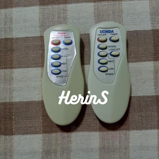 BEBAS ONGKIR - Remote control kipas angin ceiling fan Maspion Uchida original