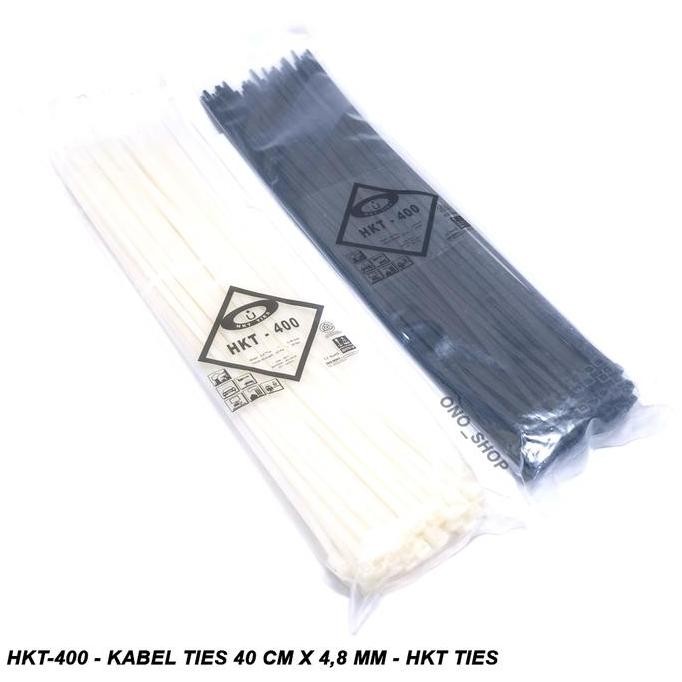 

Diskon! Kabel Ties HKT-400 Ukuran 4.8mm x 400mm - Cable Tie Panjang High Quality