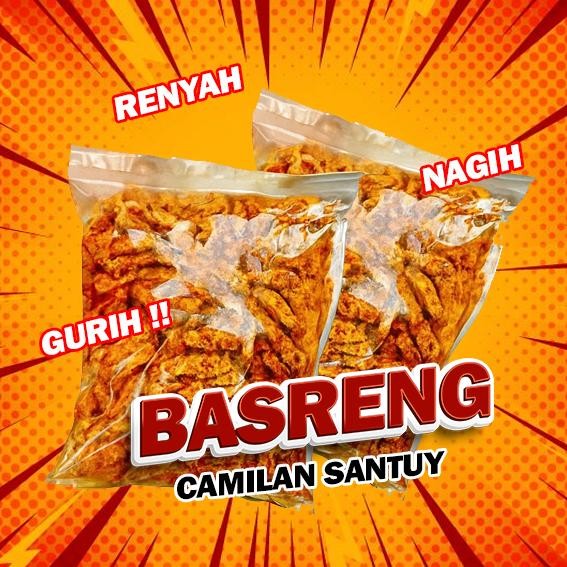 

Basreng Stik Original Pedas Daun Jeruk Viral 1KG Cemilan Sultan Cianjur Tidak Pelit Bumbu Bisa COD