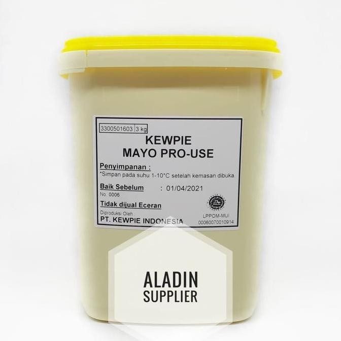 

Tersedia Kewpie Pro Use Mayonnaise 3kg Saus Mayo Jumbo