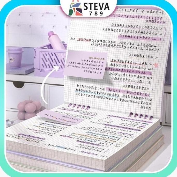 

Tersedia Buku Catatan Lepas B5 Warna Gradien Vertikal Flip Buku Catatan Kantor Sekolah