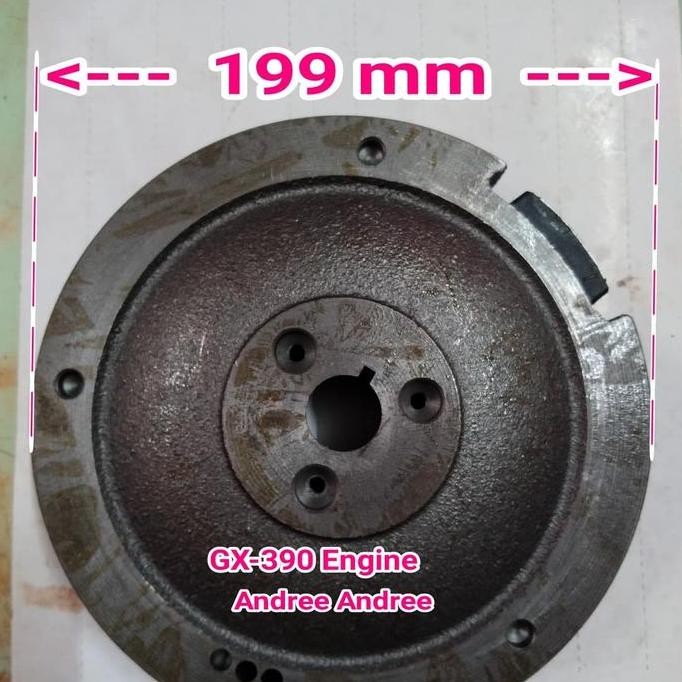 FLYWHEEL - RODA ANGIN MESIN ENGINE GX 340 390 420 460 ORIGINAL DAN TERPERCAYA