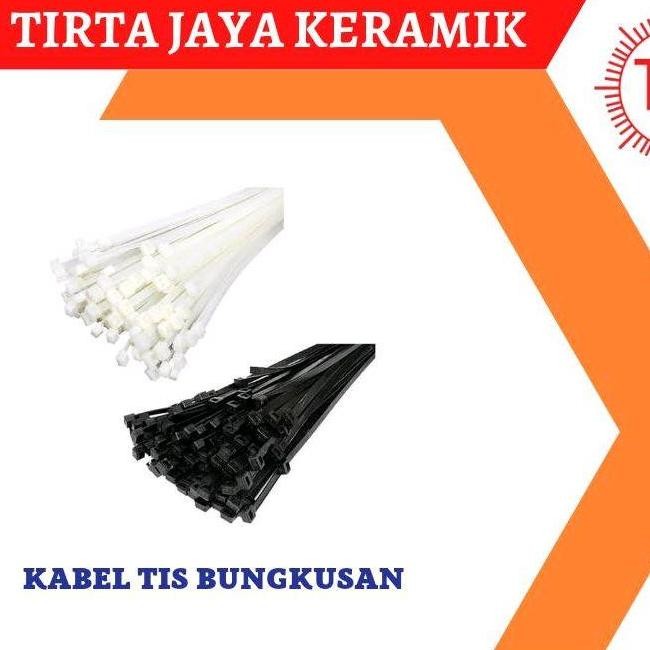

Diskon! Kabel Ties Lengkap Putih/Hitam - Pilihan Ukuran Beragam 10cm-40cm
