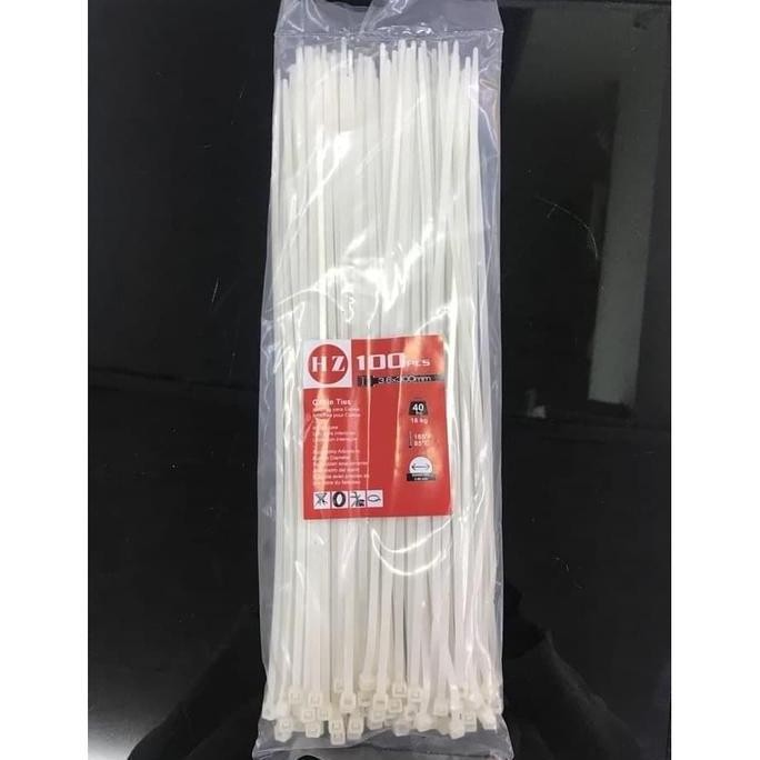 

Diskon! Cable Ties 3.6 x 300mm - Kabel Ties Panjang 30cm Nylon Serbaguna