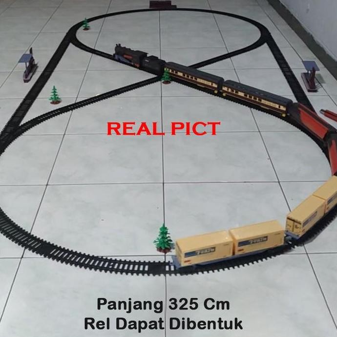 Mainan Anak Kereta Api Set Train Fenfa Panjang 325 Cm Kado Anak Ultah