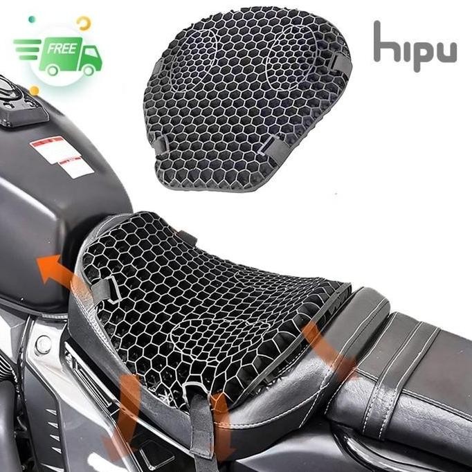 Hipu Bantalan Peredam Jok Motor Honeycomb Seat Cushion Anti Shock