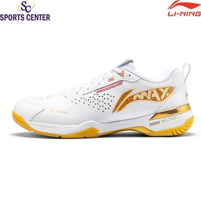 TERBARU - New Limited Sepatu Badminton Lining Blade DF-01 MAX AYAU003-1 White