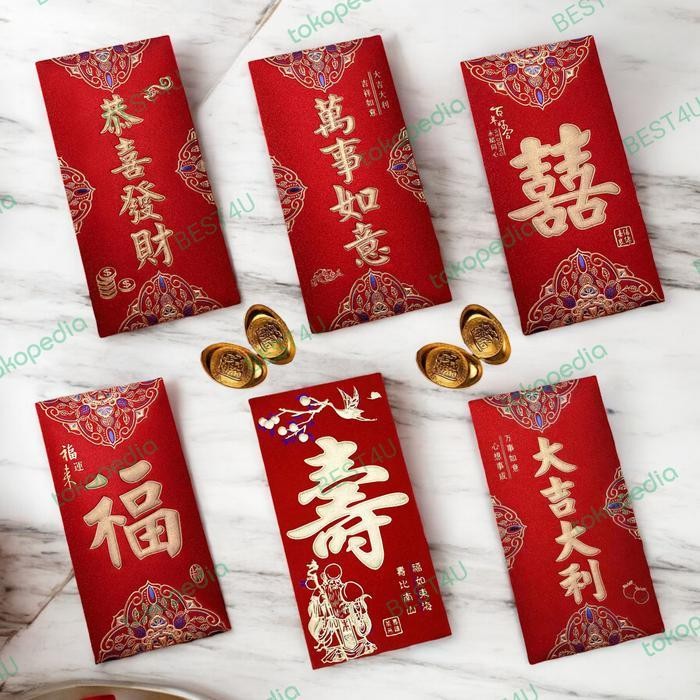 

LFM Angpao Wedding Imlek Ulang Tahun Rejeki Ucapan - Bahan Bagus & Tebal