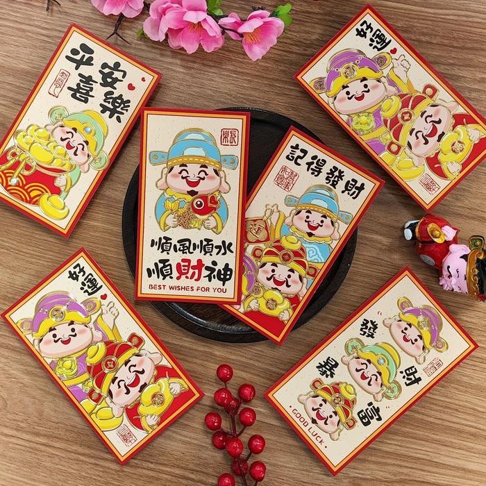 

LFM SALE Angpao Panjang Netral RANDOM Ampao Imlek Grosir Termurah Angpao