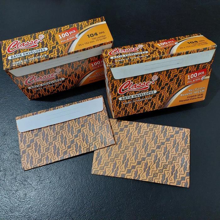 

LFM Amplop Batik 104 isi 100 lembar/dus