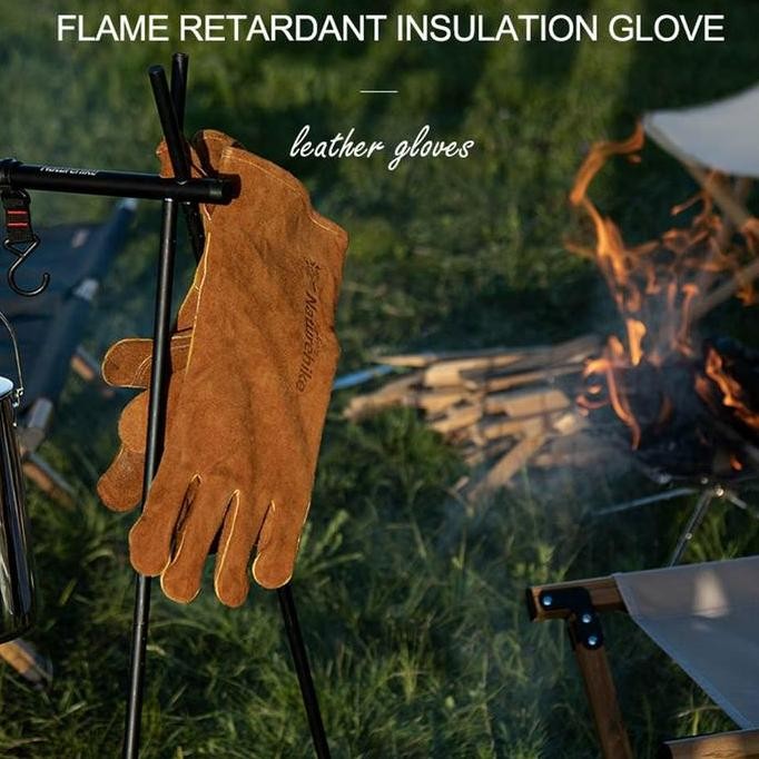 Sarung Tangan Safety Kulit Naturehike Nh20Fs042 New Stok