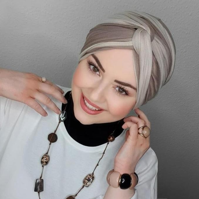 (Allthebest) Terlaris Turban Instan Dewasa Pum Turban Simpul Dewasa Wanita