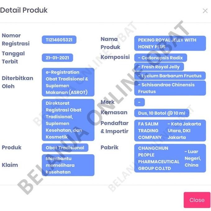 

(Allthebest) PEKING ROYAL JELLY WITH HONEY PLUS
