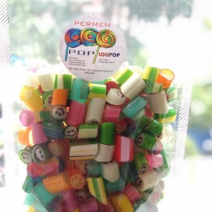 

(Allthebest) PERMEN POP ROLL CANDY TEMA MIX CAMPUR KARAKTER KEMASAN ZIPLOCK 250GRAM
