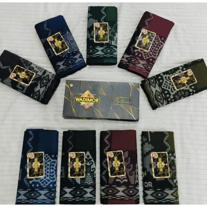 (Allthebest) Sarung Tenun Wadimor New Balimoon (Grosir)