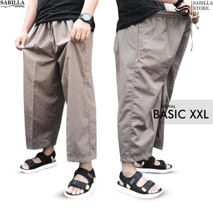 (Allthebest) Sabilla Sirwal Basic XXL - Celana Jumbo - Sabilla Sirwal