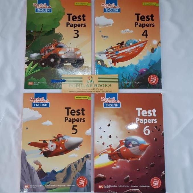 KUMPULAN SOAL ENGLISH TEST PAPERS SD | UJIAN BAHASA INGGRIS KELAS 1-6 STOK TERBATAS