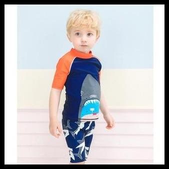 Baju Renang Anak Cowo Bayi Shark Setelan Renang Toddler Swimwear wetsuit swimwear boy