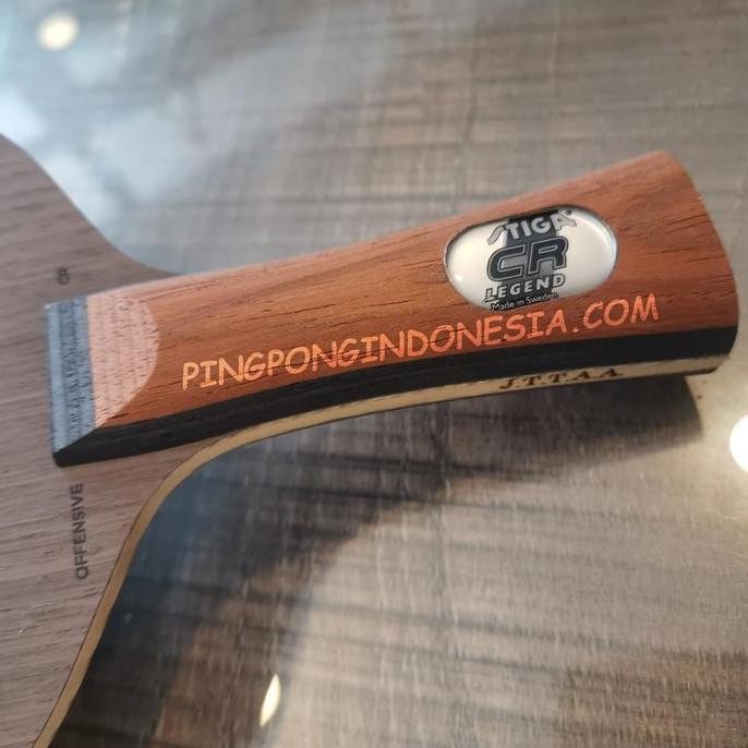 Stiga Offensive CR JTTAA - Blade Kayu Pingpong Tenis Meja Bat Bet